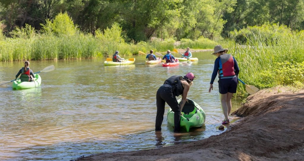 Kayaking In Clarkdale Arizona