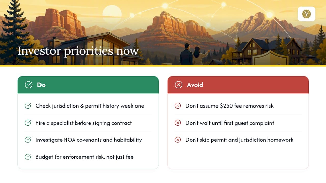 What Should Coconino STR Investors Prioritize Right Now? — overview diagram