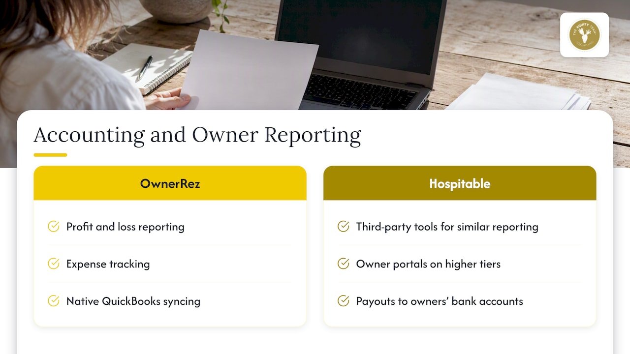 Accounting and Owner Reporting — overview diagram